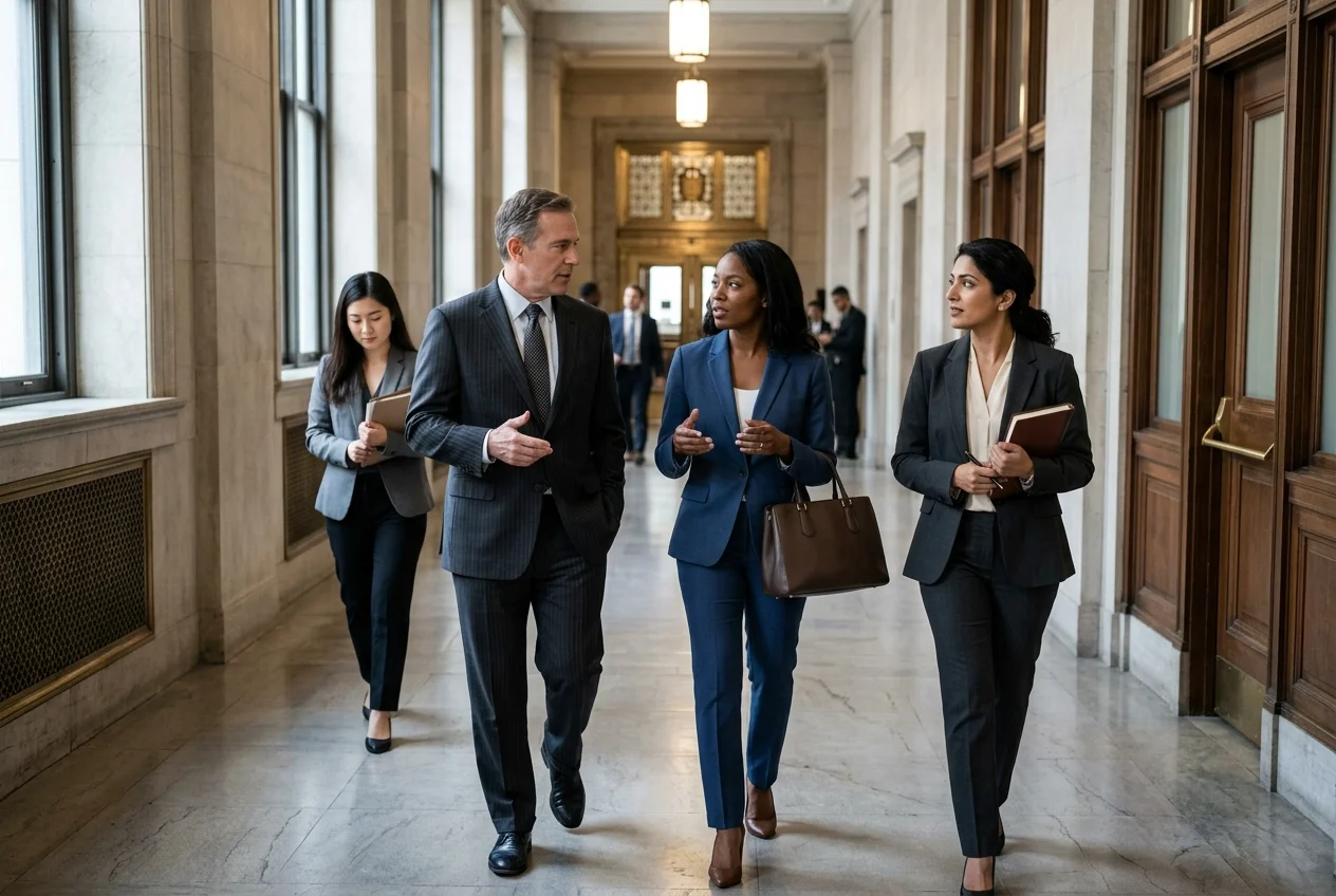Court-certified legal interpreter providing professional interpretation services across New York courthouses, SDNY, EDNY, immigration court, and law firms in all five boroughs