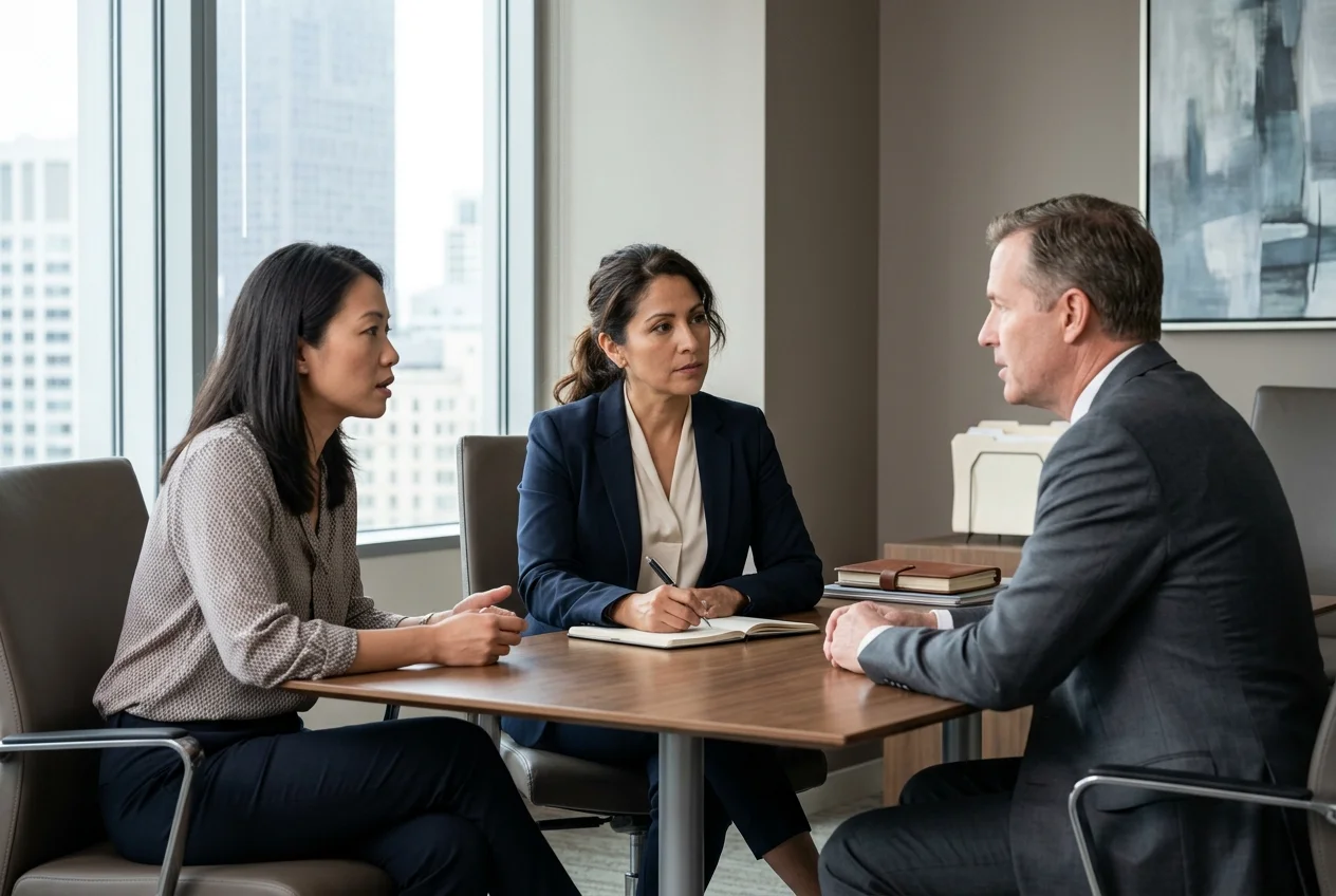 Certified legal interpreter providing on-call law firm support for tech, immigration, and employment matters across San Francisco Financial District and Bay Area