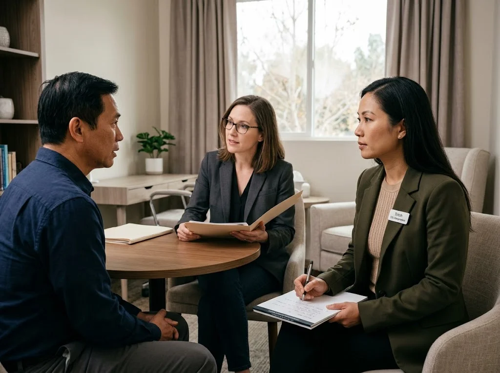 HIPAA-compliant mental health interpreter for Orange County psychiatric evaluations, therapy, and substance abuse treatment in Irvine and Santa Ana