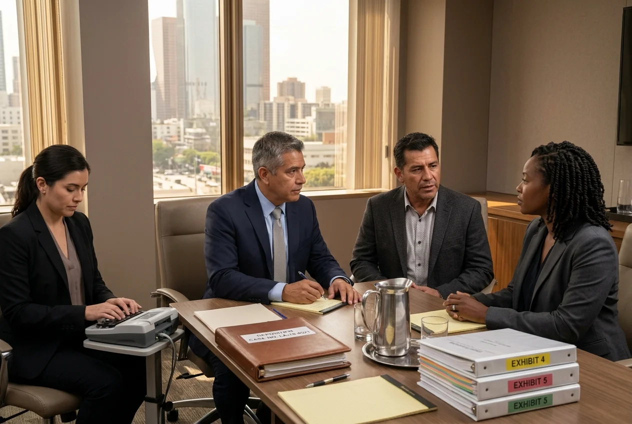 Court-certified Spanish legal interpreter at Los Angeles Superior Court for depositions, immigration court, and trial proceedings
