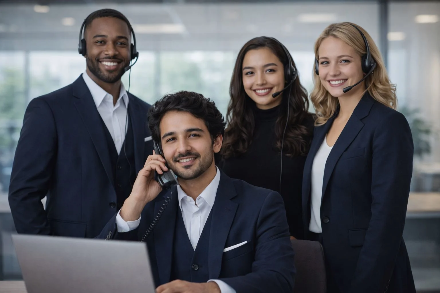 Professional virtual interpreter delivering remote interpretation services for legal and medical settings
